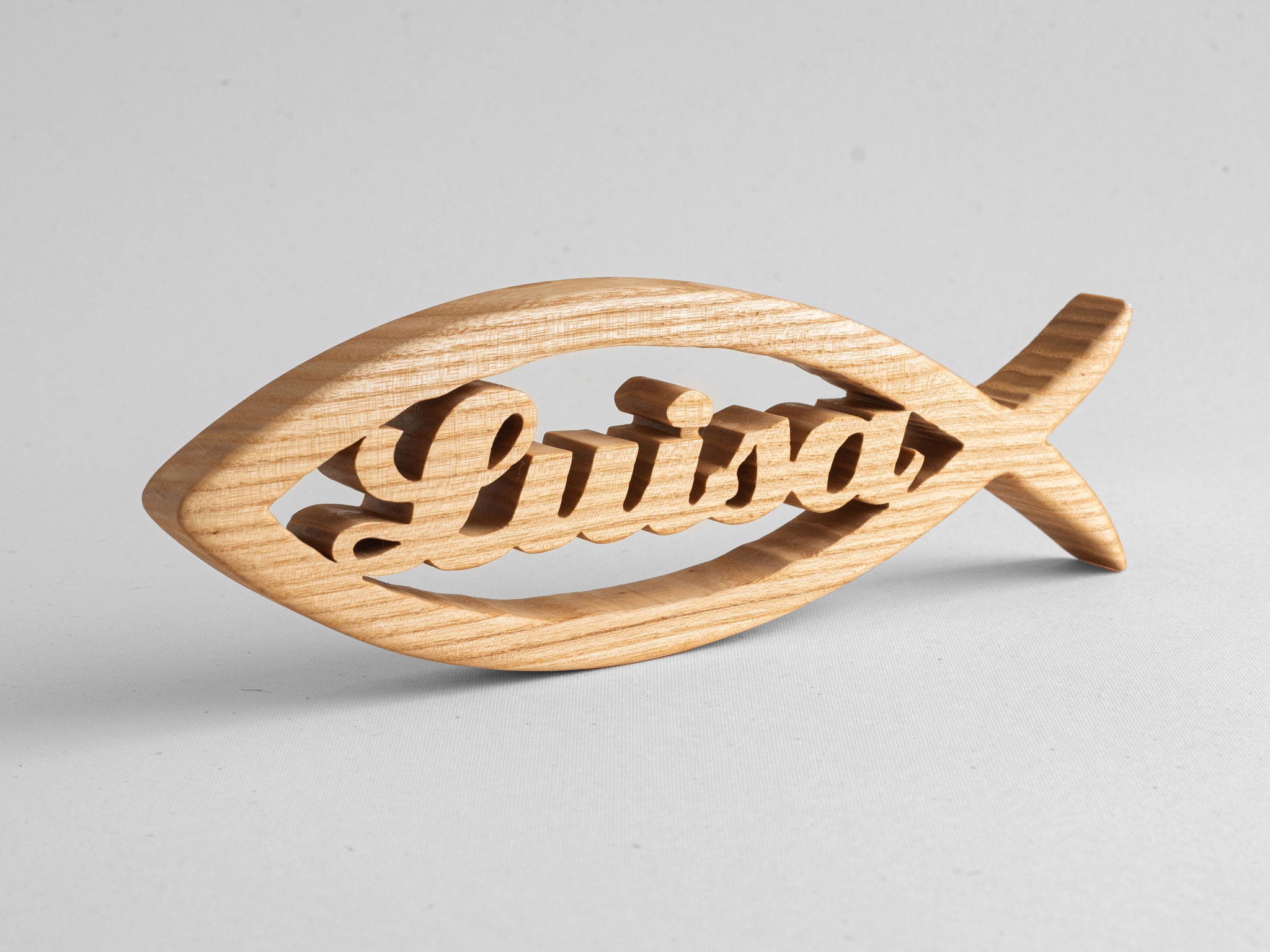 Geschenk zur Konfirmation persönlicher Christenfisch mit Name aus Holz | Geschenkidee fürPatenkind | Fisch aus Holz | für Jungen und Mädchen - miat-holz-design