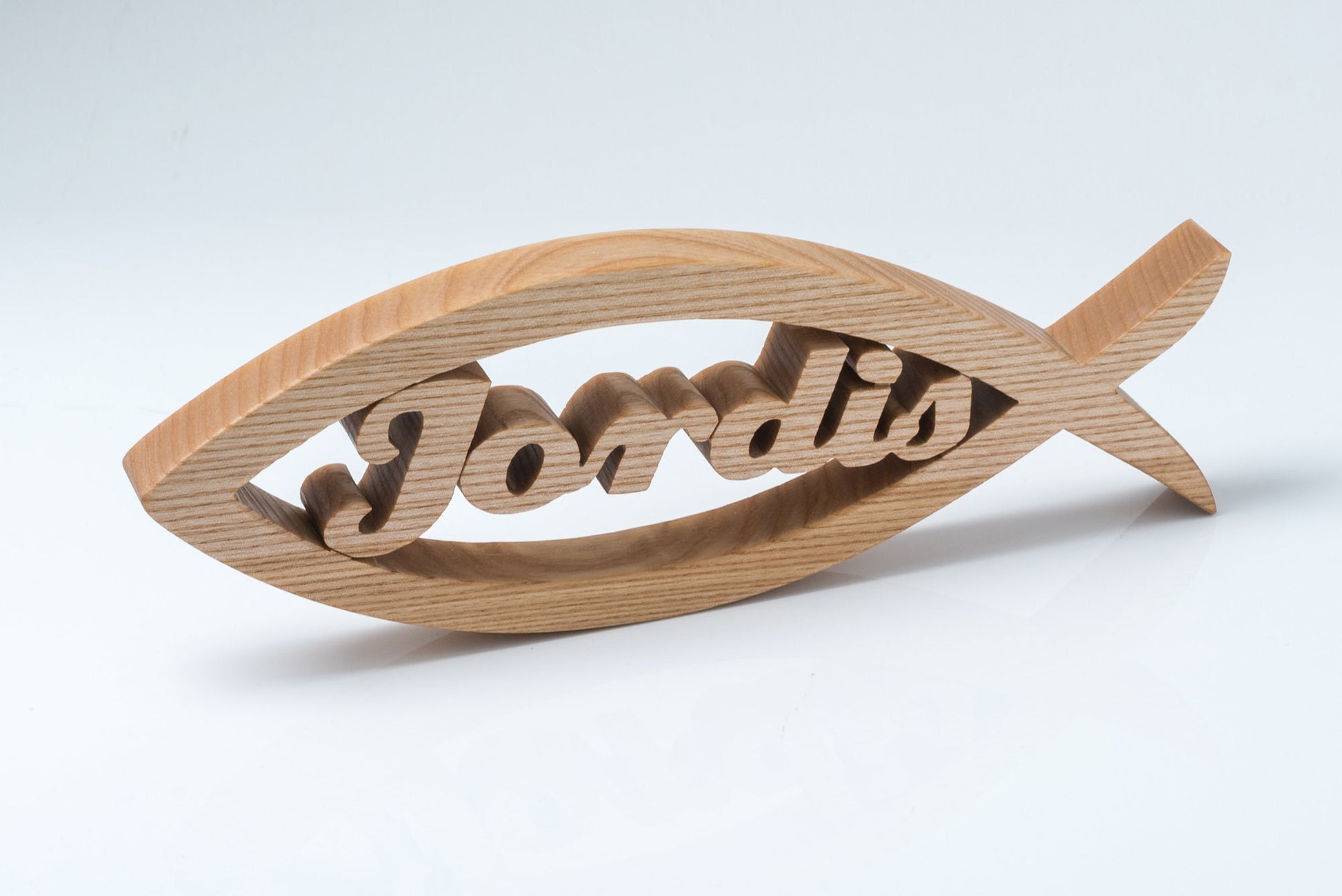 Geschenk zur Konfirmation persönlicher Christenfisch mit Name aus Holz | Geschenkidee fürPatenkind | Fisch aus Holz | für Jungen und Mädchen - miat-holz-design