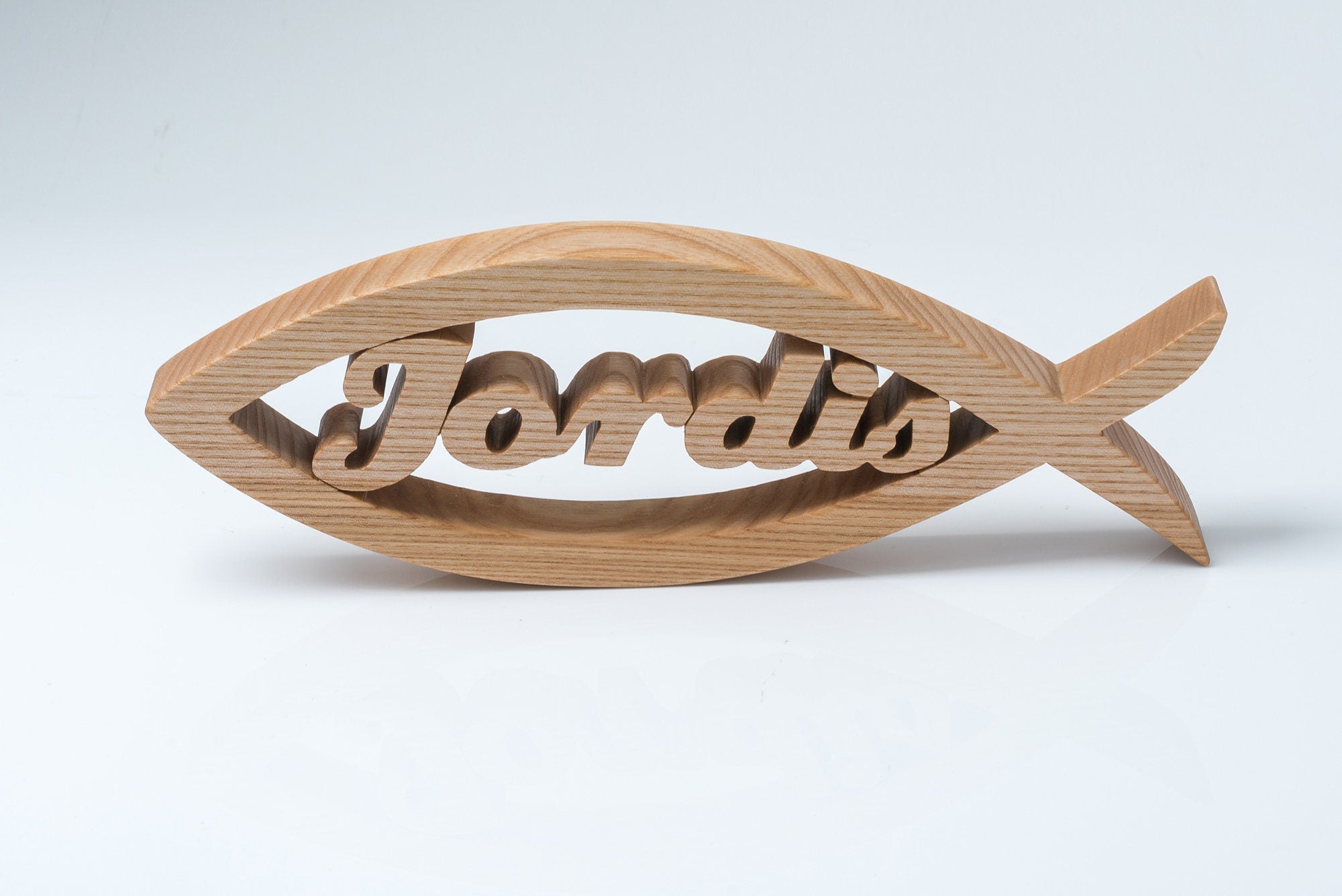 Geschenk zur Konfirmation persönlicher Christenfisch mit Name aus Holz | Geschenkidee fürPatenkind | Fisch aus Holz | für Jungen und Mädchen - miat-holz-design